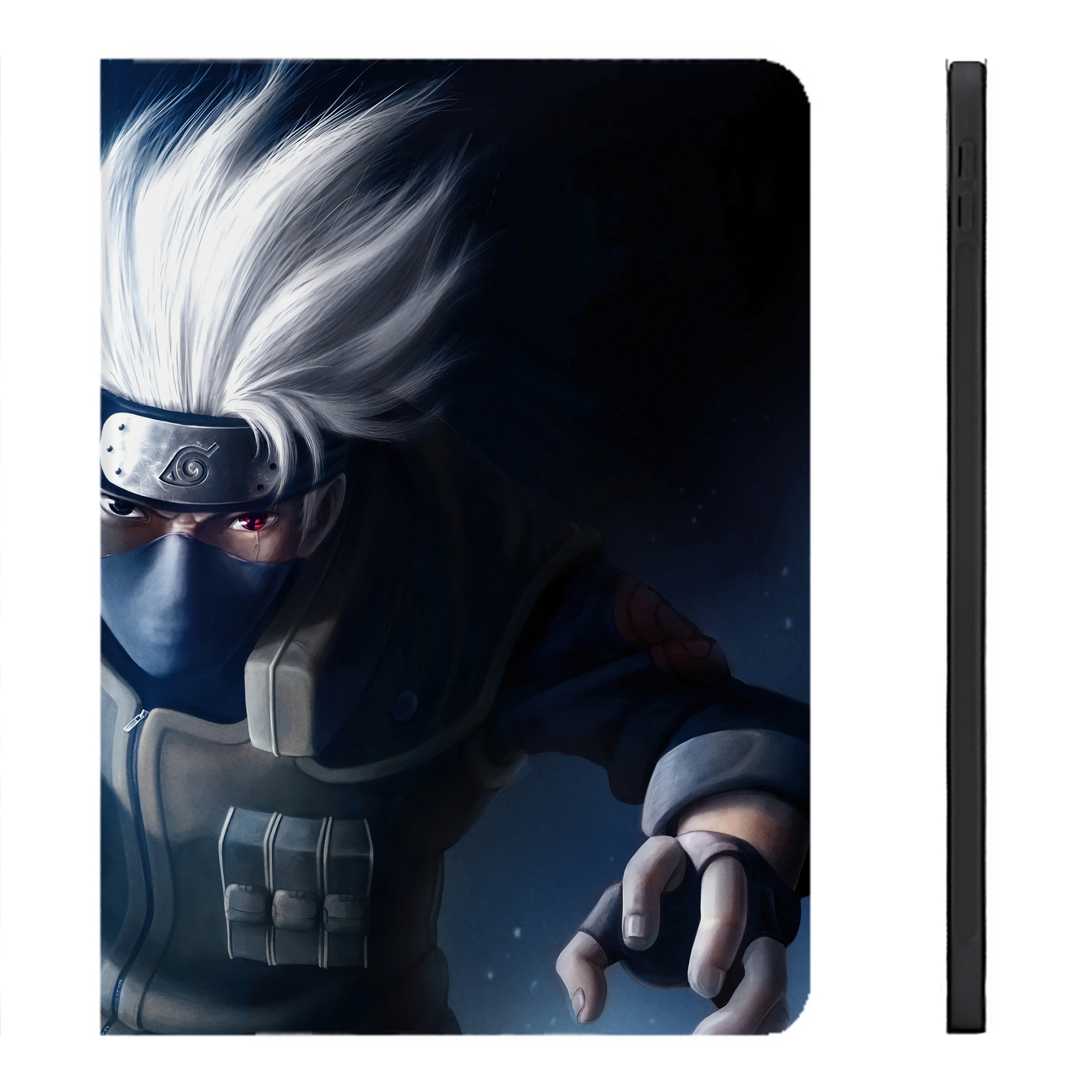 （画像用） NARUTO -ナルト- NARUTO -ナルト- 疾風伝 IPadケース ペンホルダー付き ブックスタイルデザイン